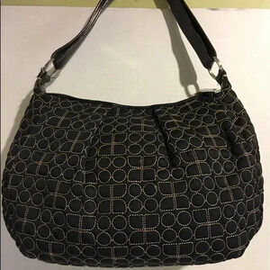 Kate Spade Canvas hobo handbag